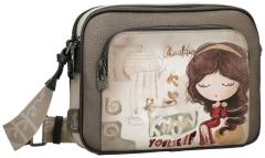 Anekke Schultertasche Muse Greece Bunt Metallic