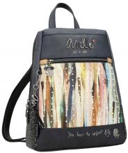 Hollywood Studio Navy Damenrucksack Perlen Anekke dunkelblau bunt