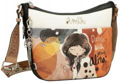 Crossbody Bag erweiterbar Glitzer Anekke Alma Spanien