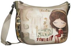 Anekke MUSE Damen Umhängetasche mit lieblichen Print Bunt