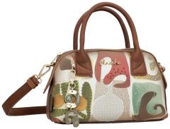 kleine Kurzgrifftasche Anekke bunt Griechenland Muse Amphora