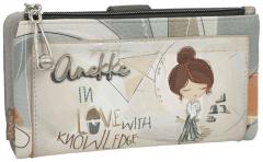 Anekke Portemonnaie mit Riegel Sophia Blaugrau 