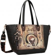 Anekke Big Shopper Shoen Japan Nieten Crossoverbag Enso