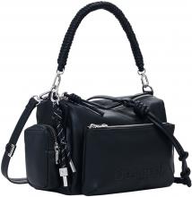 schwarze Desigual Habana Crossover Bag Logo 