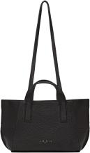 Mia Satchel M schwarz Handtasche genarbtes Leder Liebeskind