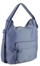 Beutelrucksack Mandarina Duck MD20 Hobo blau Jeans strukturiert