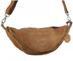 kleine Nietentasche Nuri Cognac braun Harbour 2nd Fashion Lights Vintage