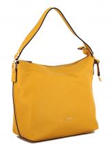 Beuteltasche L.Credi Carmen sonnengelb Synthetik