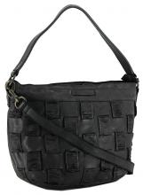 Hobobag Helene Harbour2nd Ash Flechtdesign Schwarz New Lines