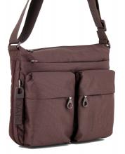 Big Expandable Crossover Tasche weinrot Mandarina Duck Balsamic