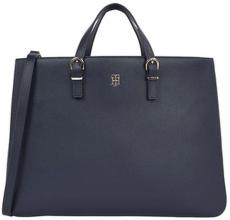Damenbusinesstasche Blau TH Timeless Work Bag Space Blue Tommy Hilfiger