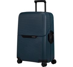 Rollenkoffer Hartschale Samsonite Magnum Eco Spinner M 69cm Midnight Blue