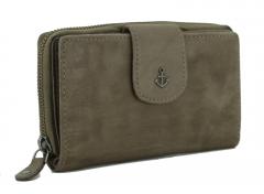 Brieftasche Harbour2nd Khaki Linn grün