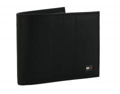 Brieftasche Tommy Hilfiger Black Schwarz Metro mini ohne Münzfach