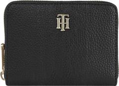 Damengeldbörse Black Tommy Hilfiger TH Essence Med Za schwarz
