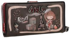 Medium Damenbörse mit Riegel Anekke Mademoiselle Eco Friendly