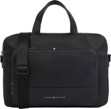 Aktentasche Herren Tommy Hilfiger Schwarz Essential Slim