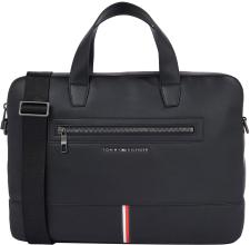 Aktentasche Schwarz Tommy Hilfiger Herren Schultergurt