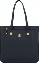 Statement Henkeltasche Tommy Hilfiger Element Tote Corp Dunkelblau Navy Tabletfach