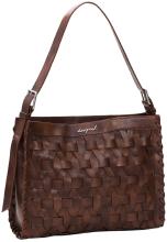 Buxton braune Umhängetasche Desigual Weboptik Camel Argon feminin