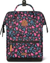 Cabaia Adventurer Medium Rucksack Surabaya Graphic Flower - Schwarz