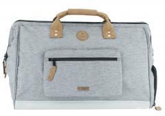 Sporttasche Duffle Cabaia New York grau Rucksack nachhaltig
