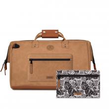 Cabaia Dufflebag Moscow Reisetasche Camel nachhaltig