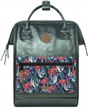 Metallicrucksack Cabaia dunkelgrün irisierend Lucerne wasserabweisend Medium