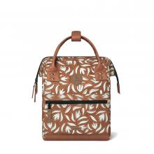 Minirucksack Cabaia Adventurer Small Sumatra Camel gemustert