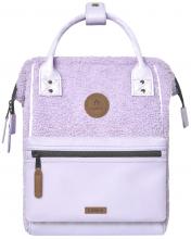 Cabaia Mädchenrucksack Fell Lila Cleveland Molle Vordertasche Purple