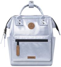 Cabaia Metallicrucksack XSmall silver Fiji Adventurer Kinder schillernd