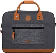 Cabaia Messenger Londres Medium dunkelgrau Collegetasche recycled