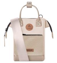 Umhängetasche Nano Bag Cabaia Algiers Light Brown Metallic