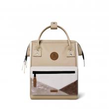Adventurer Small Backpack Cabaia Arcachon Beige Glitzer