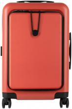 Bordtrolley Cabaia Traveler LHR korallenrot Hartschale Notebookcase