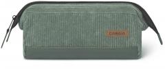 Cabaia Pencil Case Niagara dunkelgrün Cordsamt