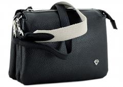 Caleidos Lederhandtasche Black Henkelwahl