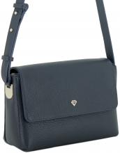 Caleidos Überschlagtasche dunkelblau Leather