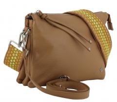 Caleidos Schultertasche Caramel Italien feminin