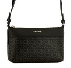 Crossbody Bag CK Must Calvin Klein Brown Mono braun Logoprint