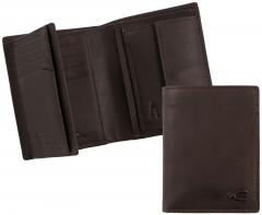 Camel Active Thai Dollarvisit Hochformat dunkelbraun Glattleder 