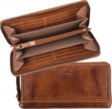 Camel Active Sullana Longbörse Woman Ringsleder Vintage Cognacbraun