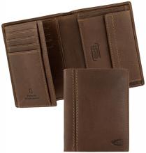 Camel Active Lederbörse Herren Hochformat Cognac Bilbao