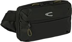 Palermo beschichtete Bauchtasche Mattschwarz Camel Active Nylon