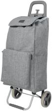 Capriccio Shopping Cart Einkaufskorb Trolley grau meliert