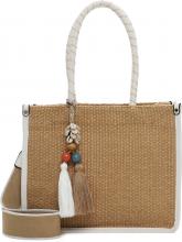 Mini Shopper Kirsty Suri Frey Weiß Kombi Naturton