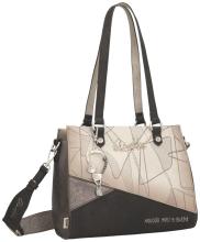 kompakte Henkeltasche Anekke Sophia Auralis bestickt beige