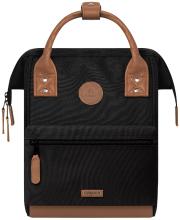 Adventurer Cabaia schwarz Perlon Cologne braun Small nachhaltig Tagesrucksack