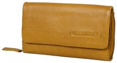 BURKELY strahlende gelbe Damenbrieftasche Natural Norah Yolk Yellow