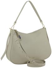 Coccinelle Nory Large Schultertasche Leder Sandshell elegant